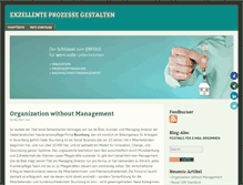 Tablet Screenshot of blog.lenz-consult.com